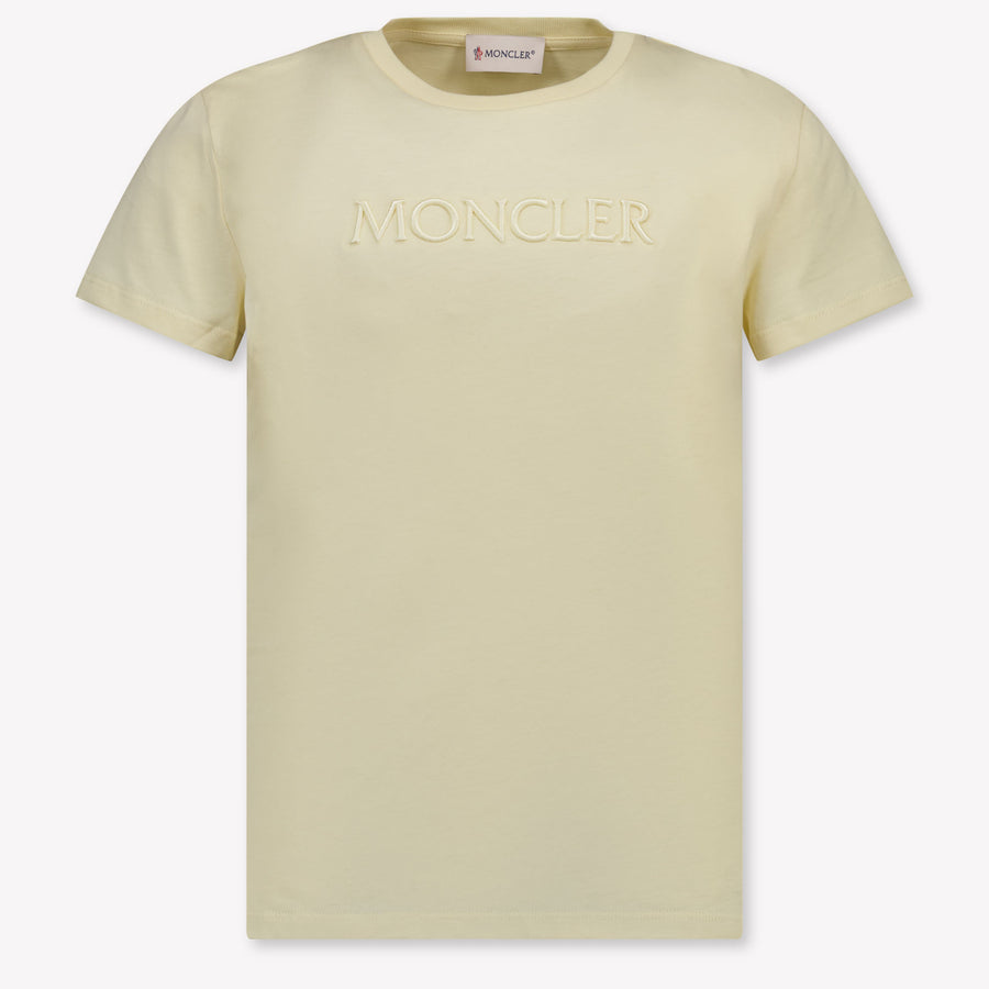 Moncler Bambini Ragazze Maglietta dentro Giallo