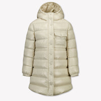 Moncler Kindergarten Dacca Chicas Abrigos de invierno en Beige