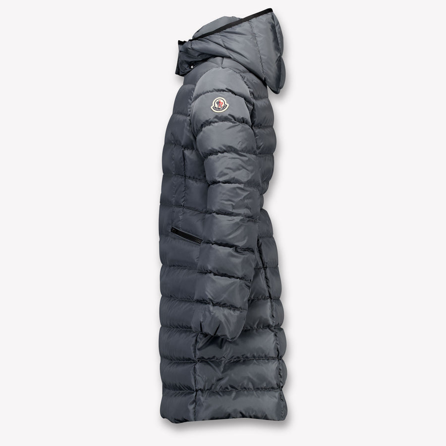 Moncler Charpal Kids Girls Jackets In Anthracite