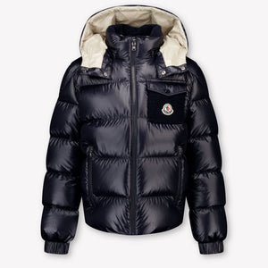 Moncler Yule Kinder Ragazzi Cappotti invernali dentro Navy