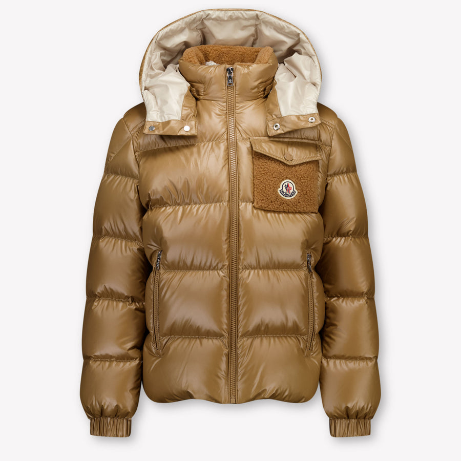 Moncler Yule Bambini Ragazzi Giacche Invernali Beige