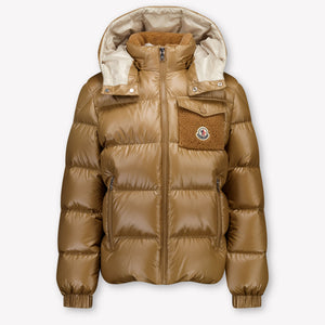 Moncler Yule Kids Boys Jackets In Beige
