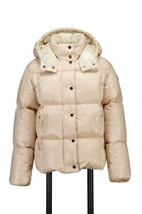 Moncler Parana Kinder Mädchen Wintermäntel In Beige