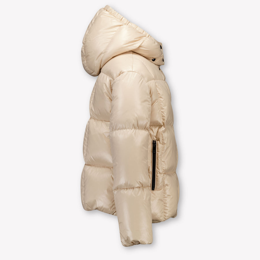Moncler Parana Kinder Mädchen Wintermäntel In Beige