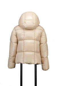 Moncler Parana Kinder Mädchen Wintermäntel In Beige