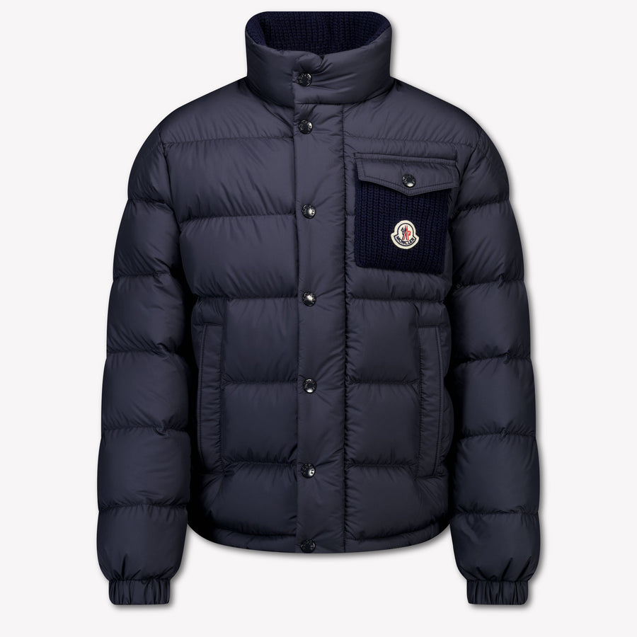 Moncler Jarek Kinder Ragazzi Cappotti invernali dentro Navy