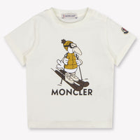 Moncler Bambino Ragazzi Maglietta dentro Bianco