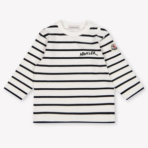 Moncler bebe Chicos Camiseta adentro Negro