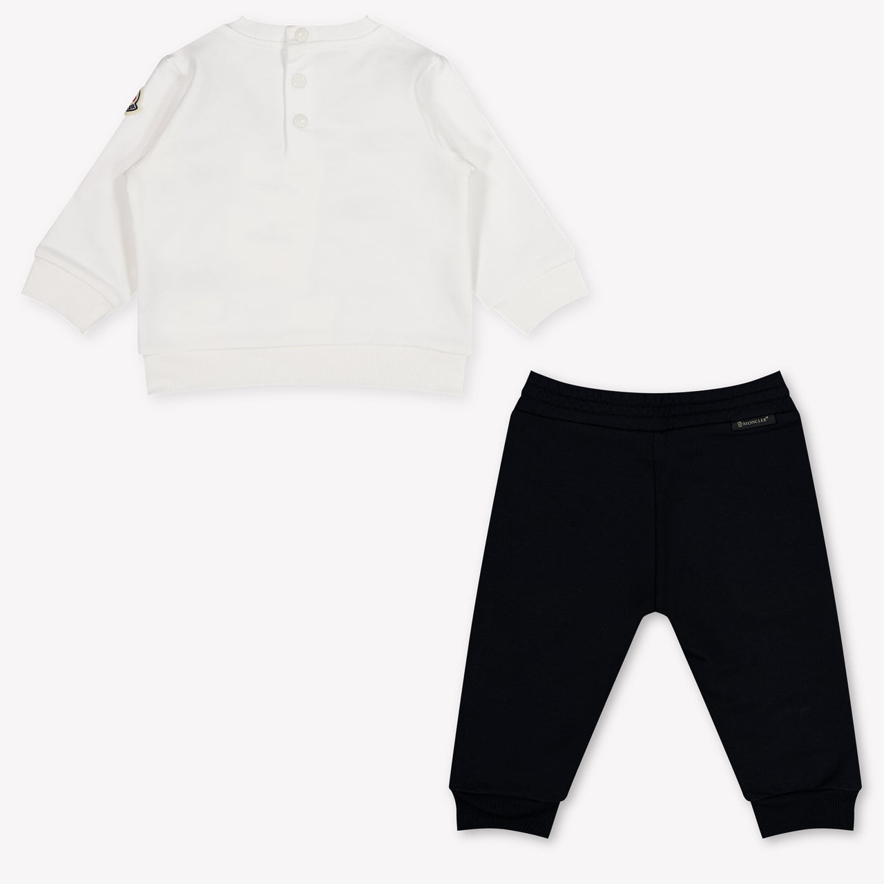 Moncler bebe Chicos Traje de jogging En Blanco