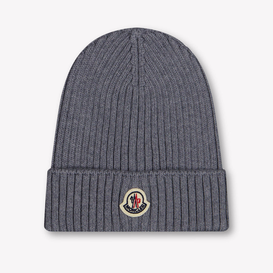 Moncler Bambini Ragazzi Cappello dentro Grigio