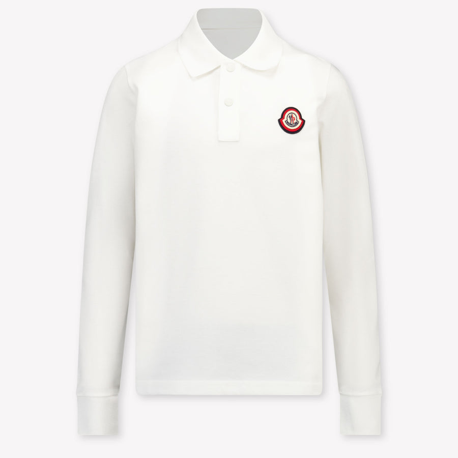 Moncler niños Chicos polo en Blanco