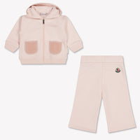 Moncler Bébé Filles Survêtement pour bébé Rose Léger