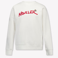 Moncler Kids Boys Sweater In White