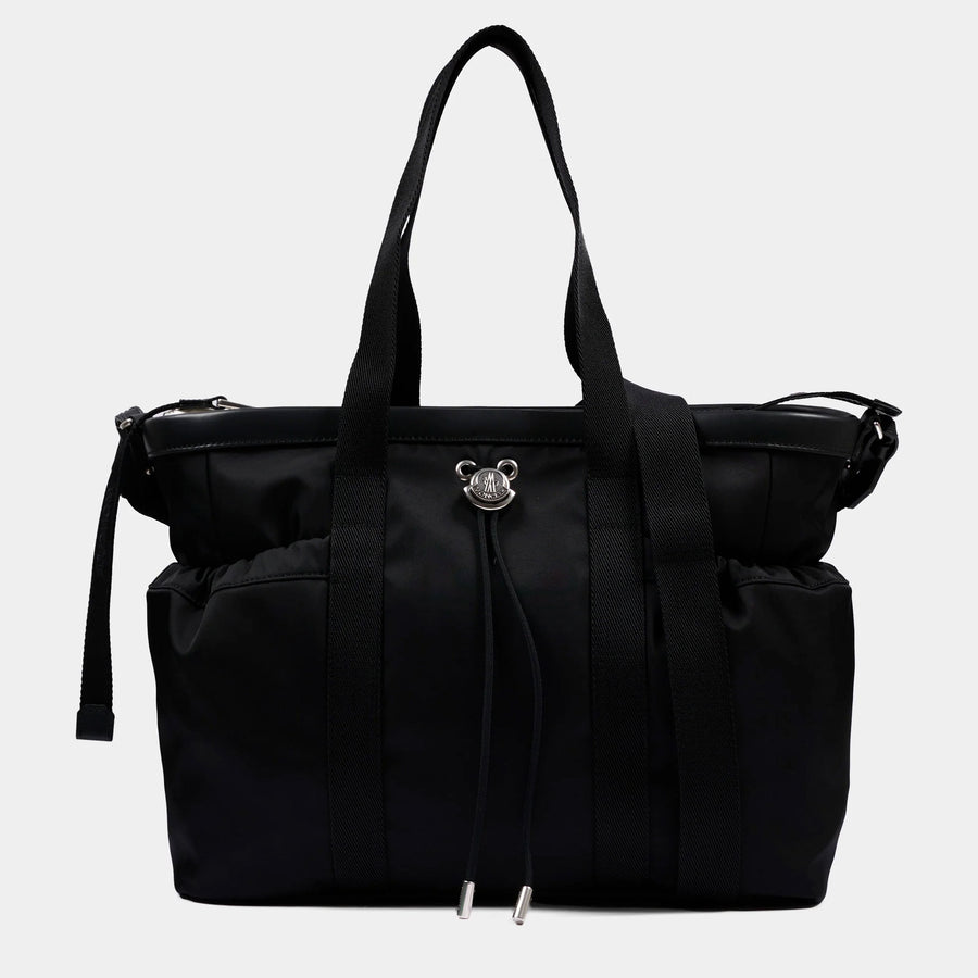 Moncler Bambino Unisex Borsa per pannolini dentro Nero
