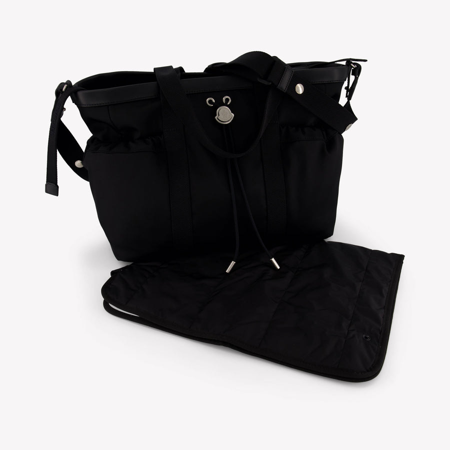 Moncler bebe Unisex Bolsa de pañales en Negro