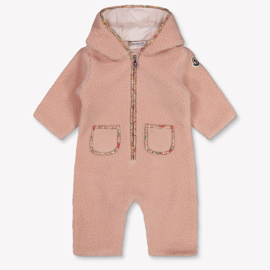 Moncler Bébé Filles Combishort dans Rose Léger