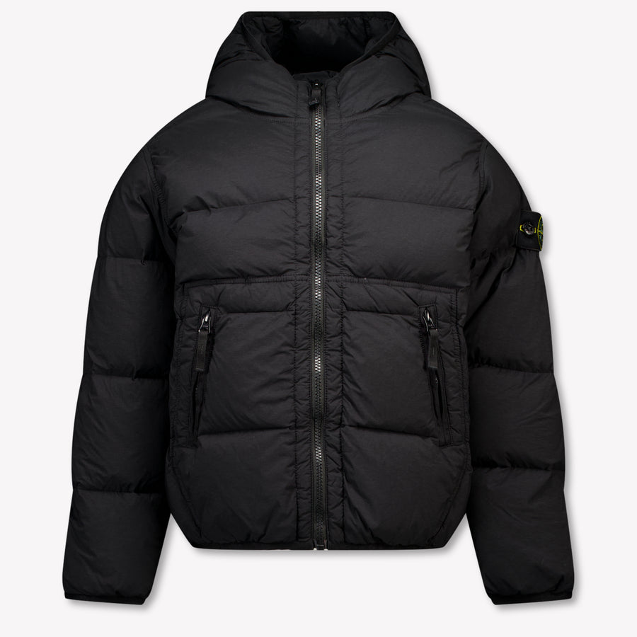 Stone Island Bambini Ragazzi Cappotti invernali dentro Nero