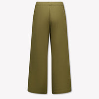 Moncler Kids Girls Pants In Army