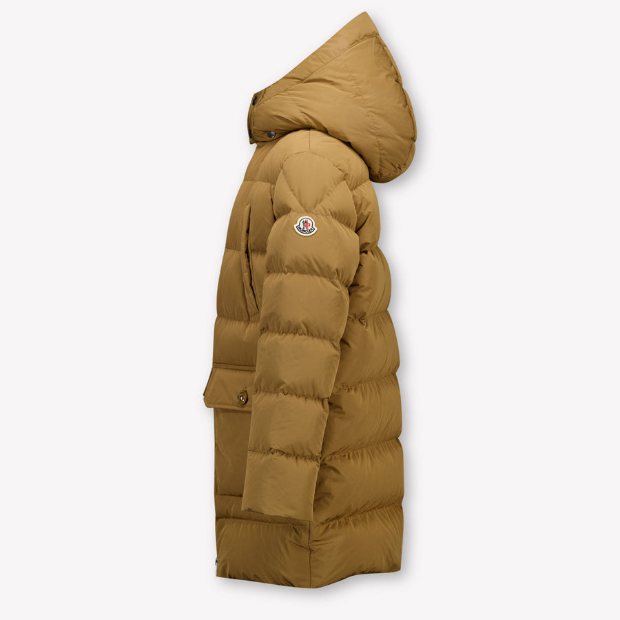 Moncler Tanay Kindergarten Chicos abrigo de invierno en Camel