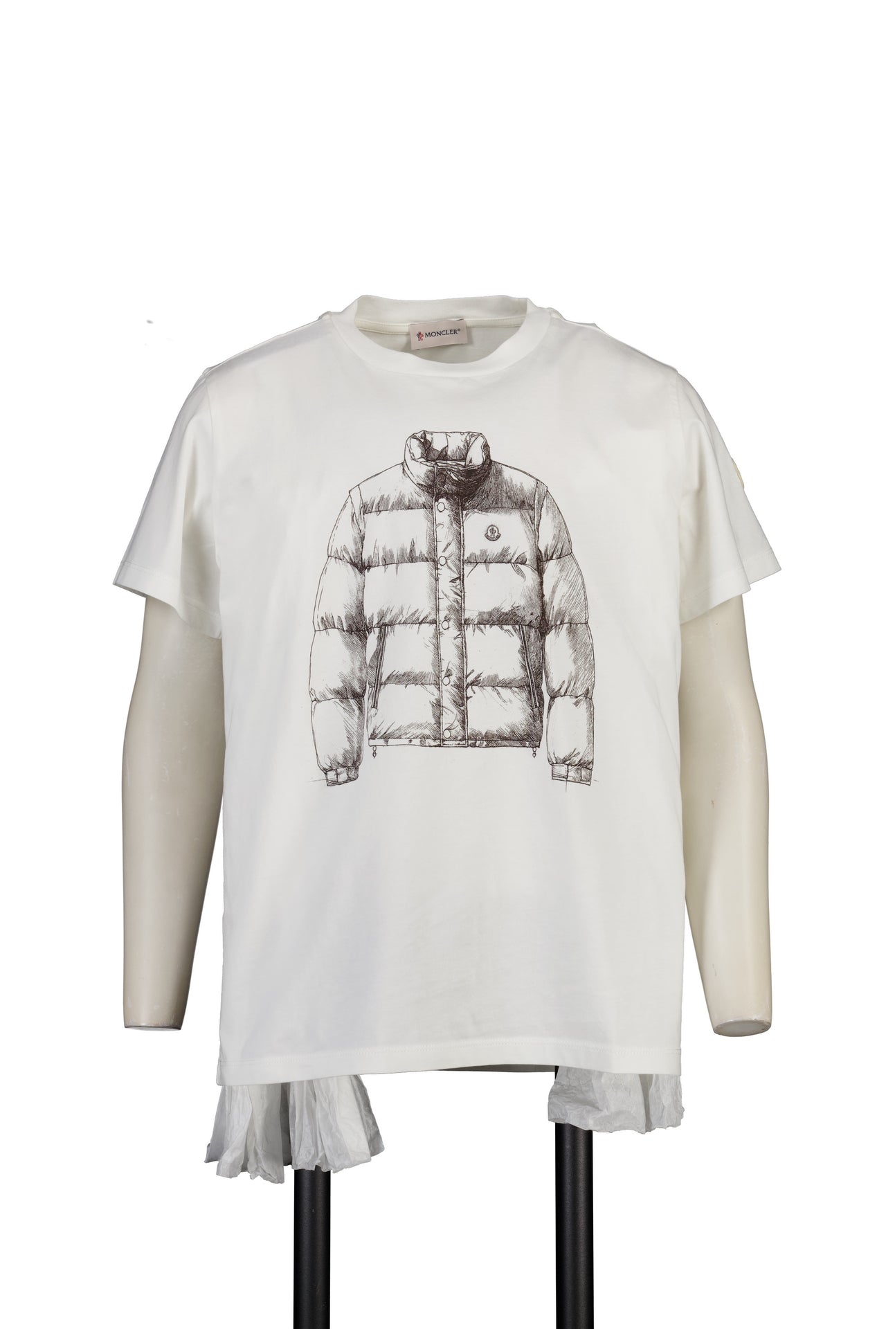 Moncler Kids Boys T-Shirt In White