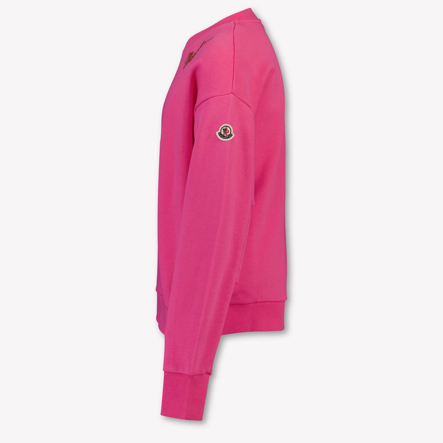 Moncler niños Chicas suéter en Fucsia