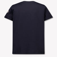 Moncler Bambini Ragazzi Maglietta dentro Navy