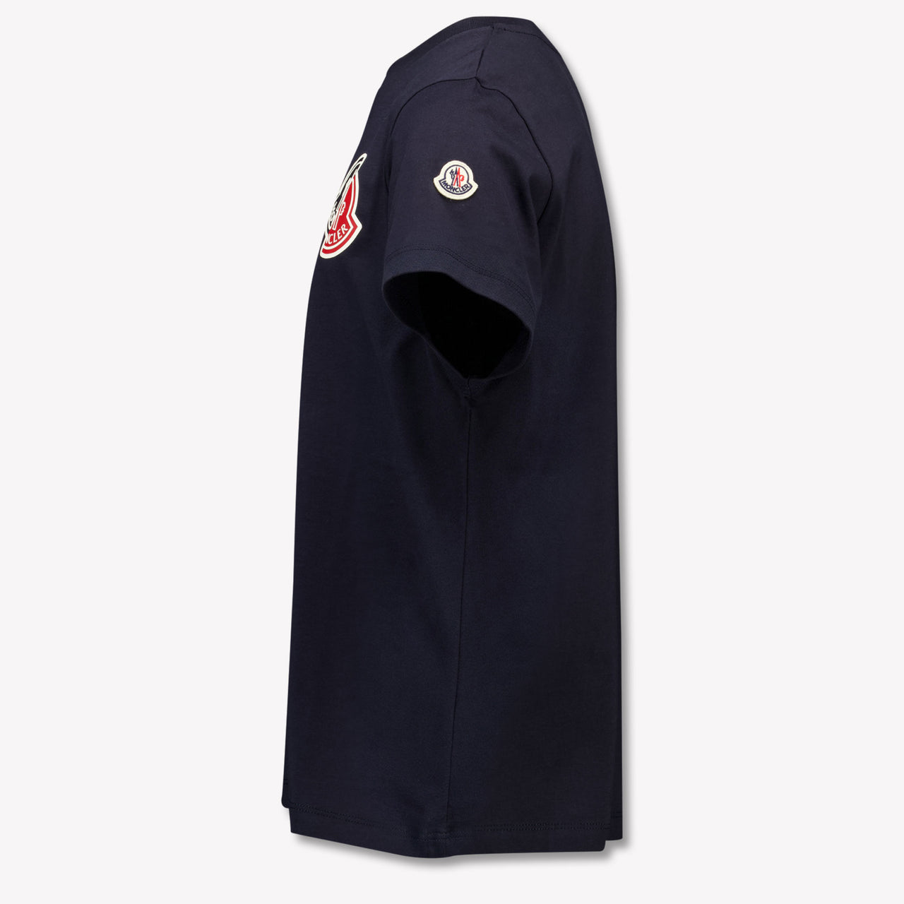 Moncler Bambini Ragazzi Maglietta dentro Navy