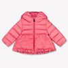 Moncler Odile Bébé Filles Manteaux d'hiver Fuchsia