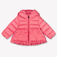 Moncler Odile Bébé Filles Manteaux d'hiver Fuchsia