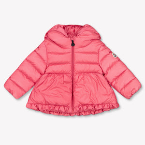 Moncler Odile Bébé Filles Manteaux d'hiver Fuchsia