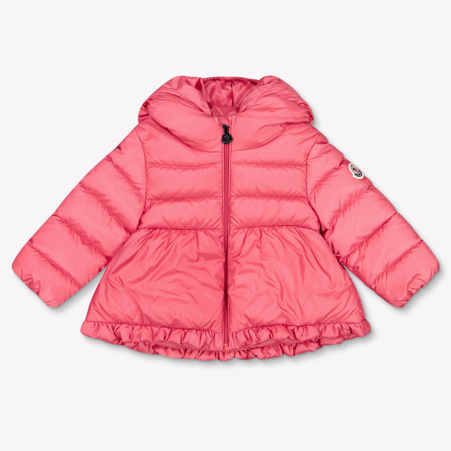 Moncler Odile Bébé Filles Manteaux d'hiver Fuchsia
