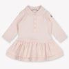 Moncler Bébé Filles Habillez-vous Rose Léger