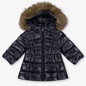 Moncler Emma bébé Filles Manteaux d'hiver Navy