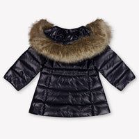 Moncler Emma bébé Filles Manteaux d'hiver Navy