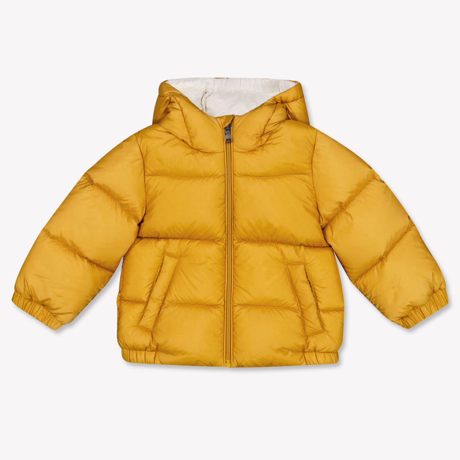 Moncler Nuevo bebé Macaire Chicos Abrigos de invierno en Amarillo