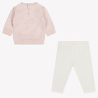 Moncler Baby Mädchen Jogginganzug In Hellrosa