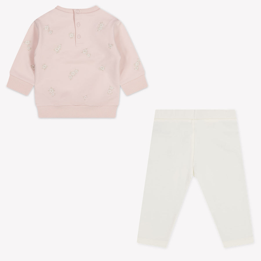 Moncler Baby Mädchen Jogginganzug In Hellrosa