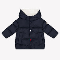 Moncler Romain Baby Jungen Wintermäntel In Marineblau