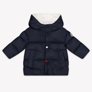Moncler Romain Baby Jungen Wintermäntel In Marineblau