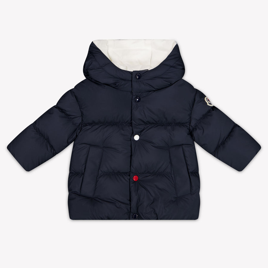 Moncler Romain Baby Jungen Wintermäntel In Marineblau
