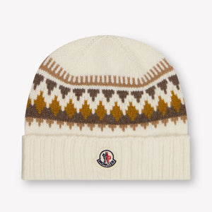 Moncler Baby Boys Hat In OffWhite