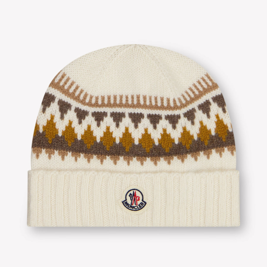 Moncler Baby Boys Hat In OffWhite