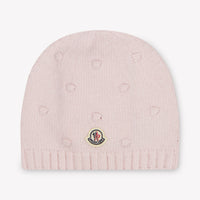 Moncler Baby Mädchen Hut rein Hellrosa