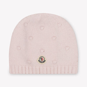 Moncler Baby Mädchen Hut rein Hellrosa