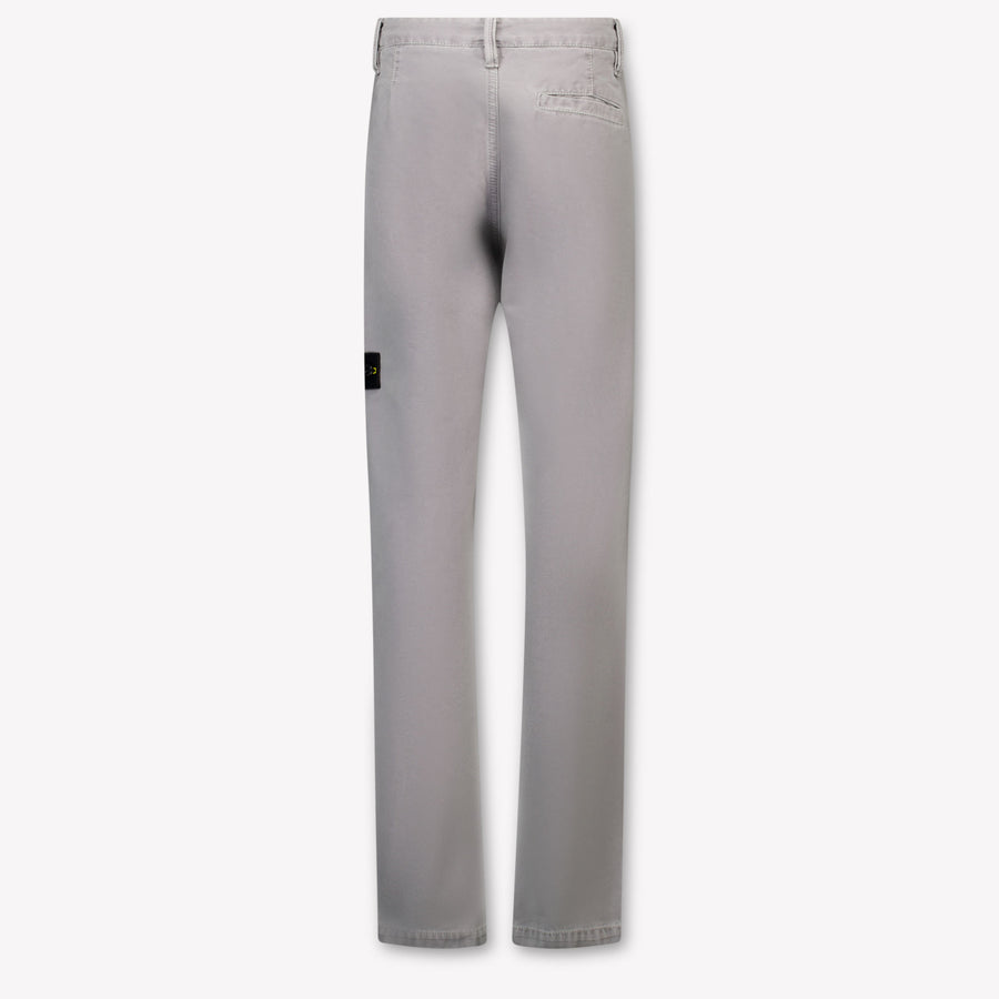 Stone Island Kids Boys Pants In Gray