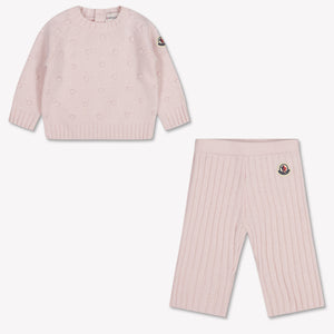 Moncler Bébé Filles Installer Rose Léger