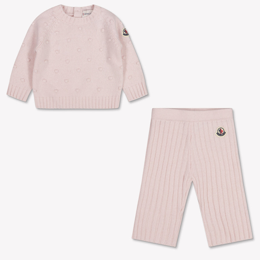 Moncler Bébé Filles Installer Rose Léger