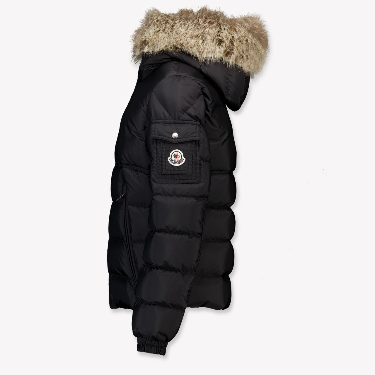 Moncler Nuovo Byron Kinder Ragazzi Cappotti invernali dentro Nero