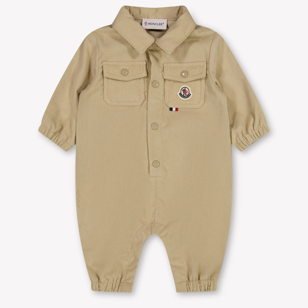 Moncler Baby Jungen Spielanzug In Beige
