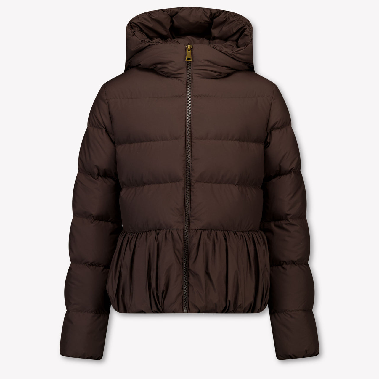 Moncler Elizaveta Mädchen Winterjacke in Dunkelbraun
